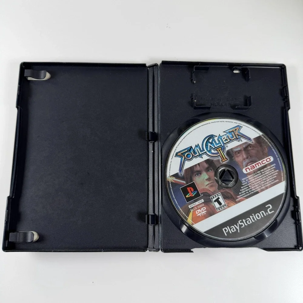 Soul Calibur II (Sony PlayStation 2, 2003) Box And Disc No Manual